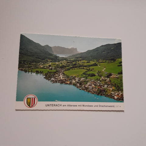 AK Unterach am Attersee.