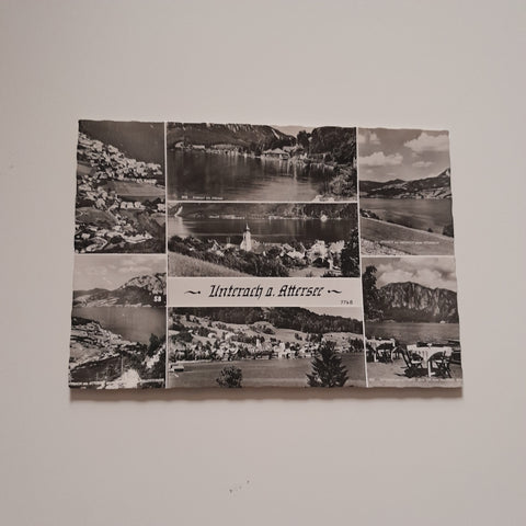 AK Unterach am Attersee.