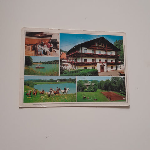 AK Gasthof Hotel Reitergut Schoberhof Bes. Antonia Gebetsberger. Zeiling 10. Zipf.