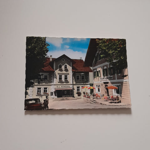 AK Zell am Moos. Ortsmitte.