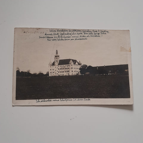 AK Schloss Hartheim bei Alkoven.