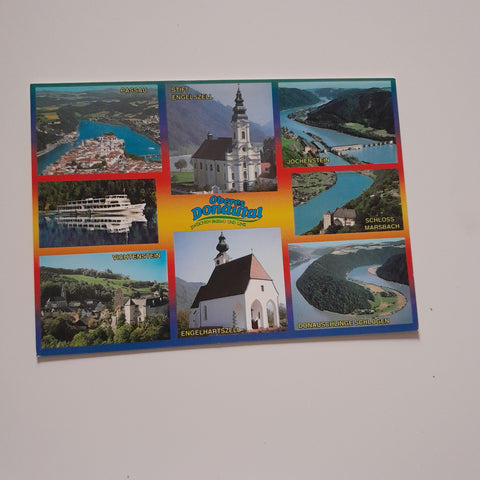 AK Oberes Donautal. Zwischen Passau und Linz.