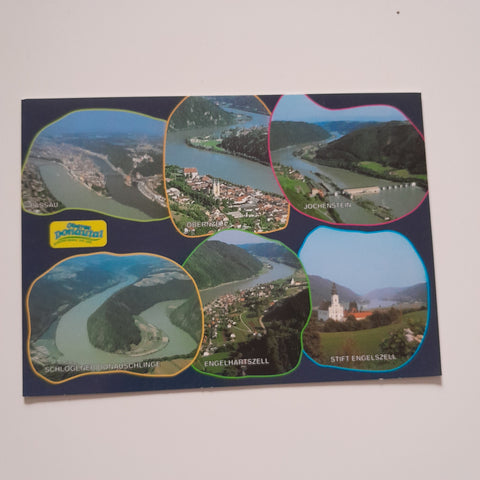 AK Oberes Donautal. Zwischen Passau und Linz.