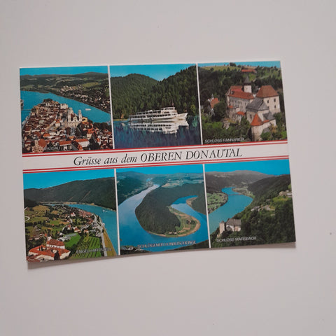 AK Grüsse aus dem Oberen Donautal.