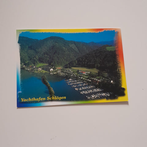 AK Yachthafen Schlögen.