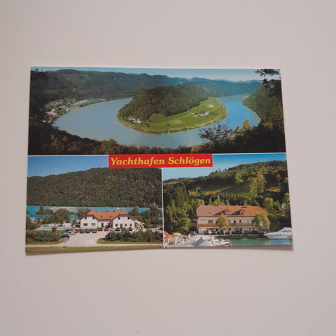 AK Yachthafen Schlögen.