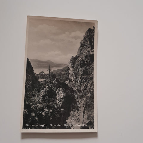 AK Gmunden Kaltenbachwildnis. (1932)