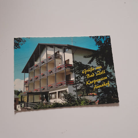 AK Bad Zell. Kurpension Annahof. Kurhausstraße 197.