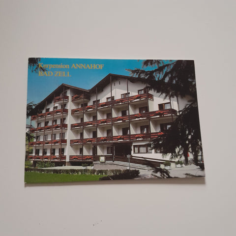 AK Bad Zell. Kurpension Annahof. Kurhausstraße 11.