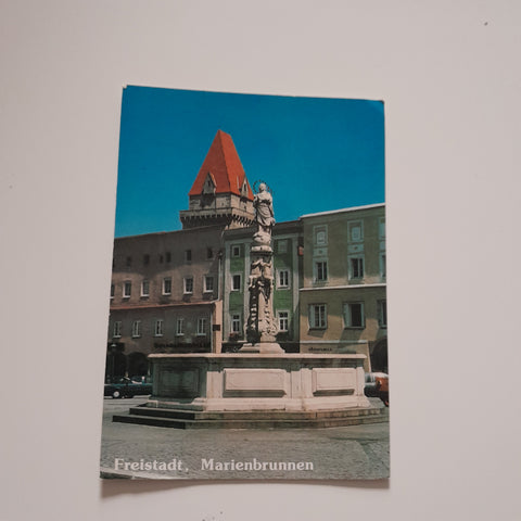 AK Freistadt. Marienbrunnen.