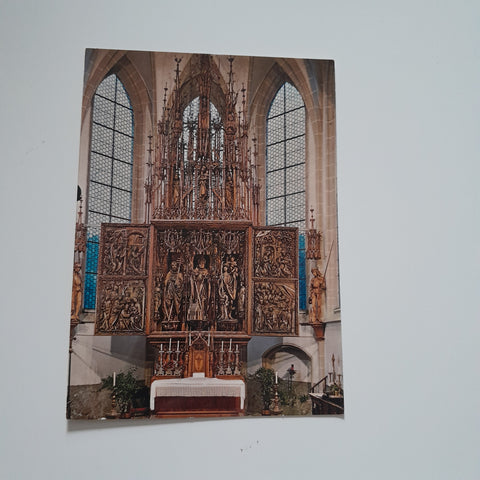 AK Pfarrkirche Kefermarkt. Gotischer Flügelaltar.