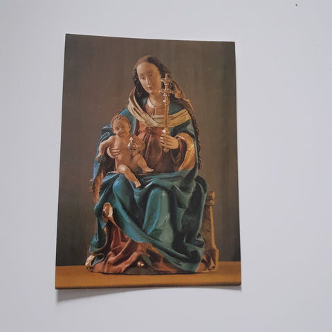 AK Schlägler Madonna. Werkstätte des Meisters von Kefermarkt.