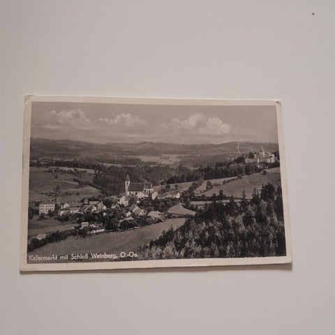 AK Kefermarkt mit Schloß Weinberg.