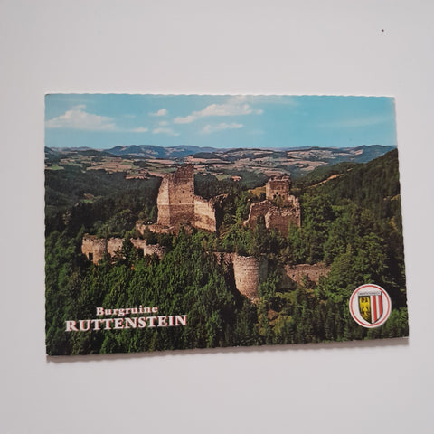 AK Burgruine Ruttenstein.