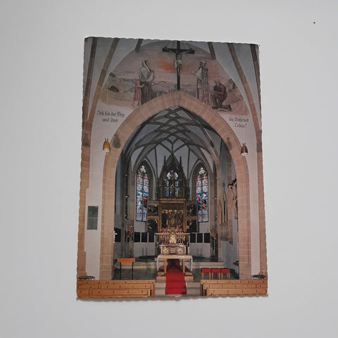 AK St. Leonhard bei Freistadt. Spätgotische Wallfahrtskirche.