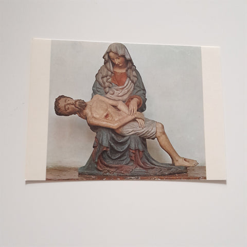 AK Enns. Basilika St. Laurenz zu Enns. Lorcher Pieta.