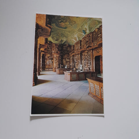 AK Stift St. Florian. Stiftsbibliothek.