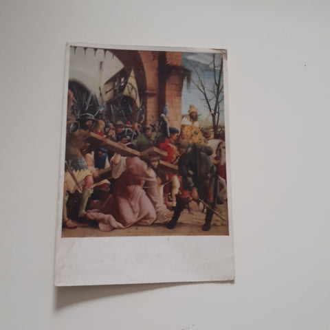 AK Stift St. Florian. Passionsaltar. Albrecht Altdorfer. Kreuztragung Christi.