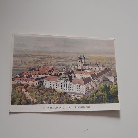 AK Stift St. Florian. Südostfront.