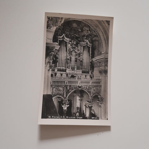 AK Stift St. Florian. Brucknerorgel.