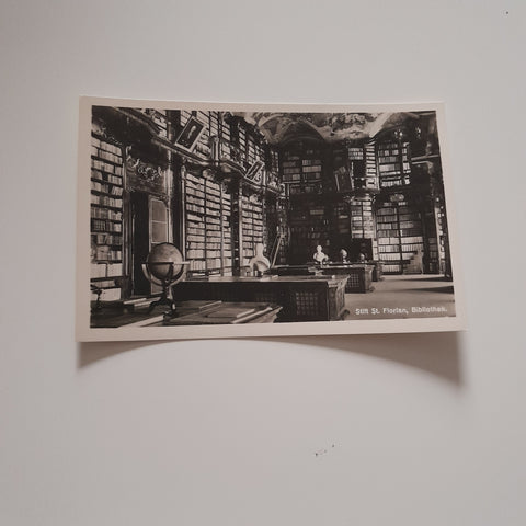 AK Stift St. Florian. Bibliothek.