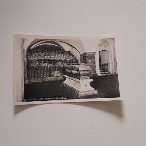 AK Stift St. Florian. Bruckners Sarkophag.