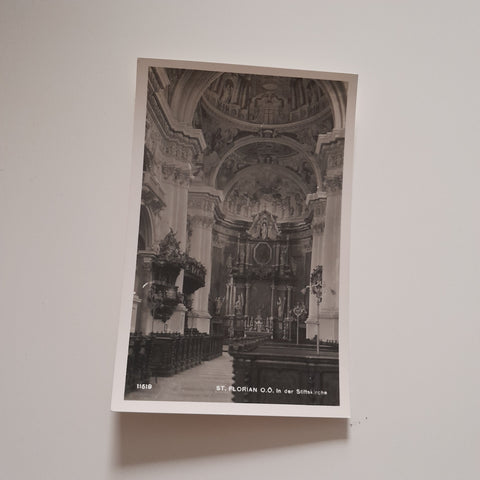 AK St. Florian. Stiftskirche.
