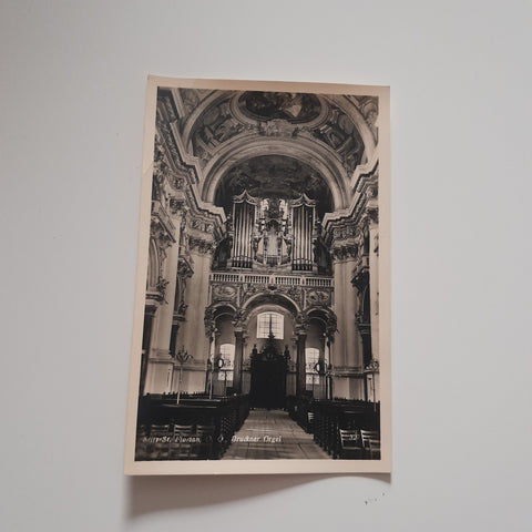 AK Stift St. Florian. Bruckner Orgel.