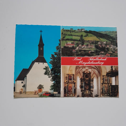 AK Bad Schallerbach. Magdalenaberg. Magdalenakirche.