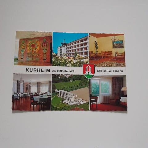 AK Bad Schallerbach. Kurheim der Eisenbahner.