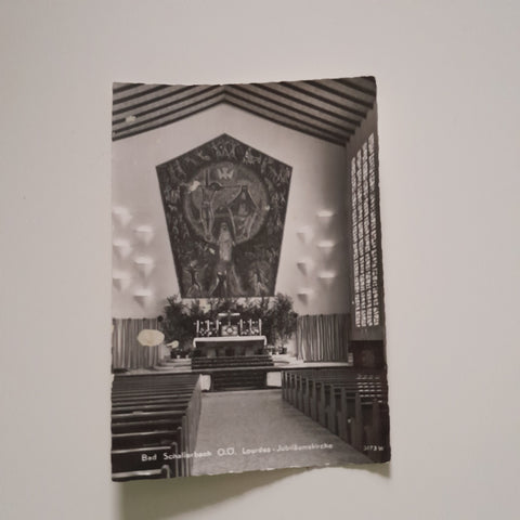 AK Bad Schallerbach. Lourdes Jubiläumskirche.