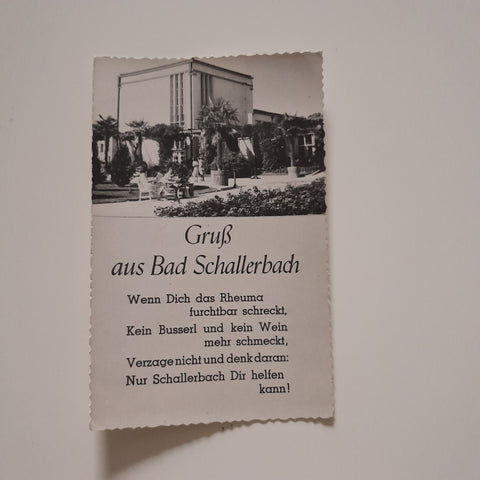 AK Gruß aus Bad Schallerbach.