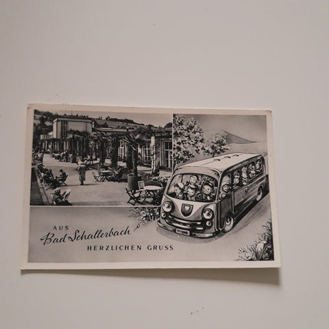 AK Aus Bad Schallerbach herzlichen Gruss.