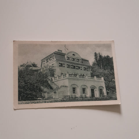 AK Bad Schallerbach. (Hotel Lebenberg. H. K. Sterrer) (1924)