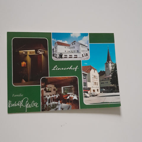 AK Gallspach. Linzerhof. Familie Rudolf Gruber. Linzerstraße 1.