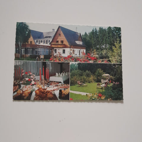 AK Gallspach. Hotel Pension Schützenhof Pension Waldblick. Georg Gruber. Salzburger Straße 25.
