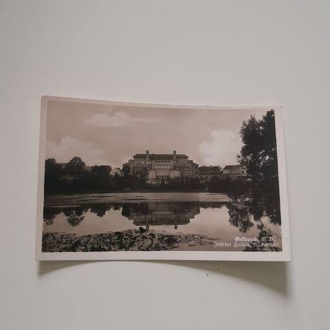 AK Gallspach. Institut Zeileis. Rückansicht.