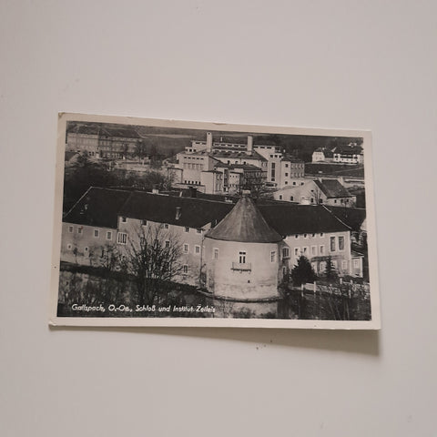 AK Gallspach. Schloß und Institut Zeileis.