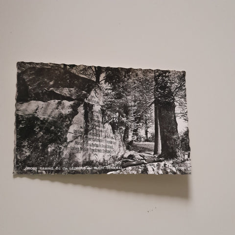 AK Gross - Raming. Leopold von Buch-Denkmal.