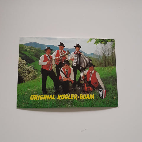 AK Original Kogler-Buam. Leitung:  bzw. Management: Fred Kogler. Adlwang, Emsenhub 44.