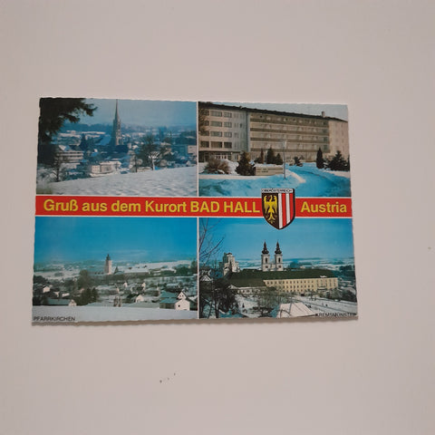 AK Gruß aus dem Kurort Bad Hall.