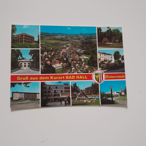 AK Gruß aus dem Kurort Bad Hall.