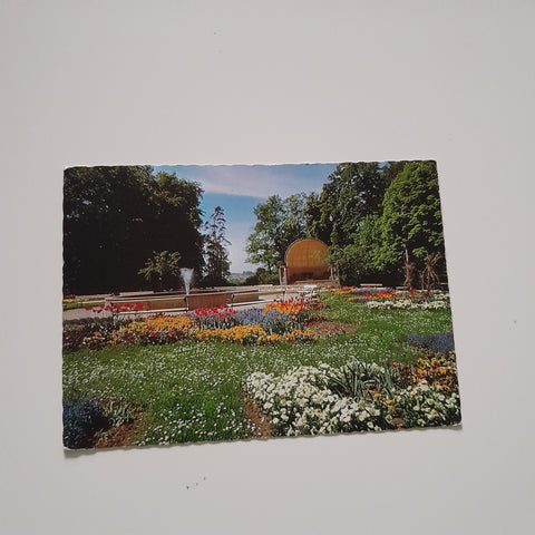 AK Bad Hall. Musikpavillon und Parkanlagen.