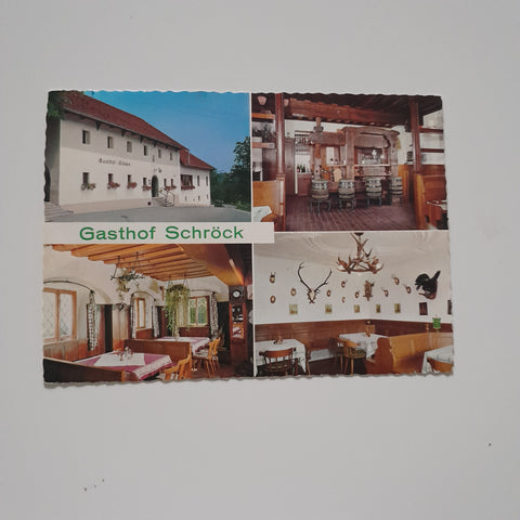 AK Bad Hall. Gasthof Schröck. Hehenberg 1.