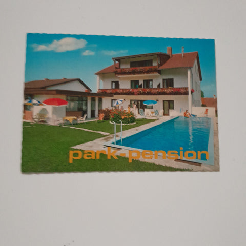 AK Bad Hall. Park Pension Gegenhuber. Billrothstraße 14.