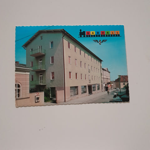 AK Bad Hall. Kurhaus der Versicherungsanstalt der österr Eisenbahnen.