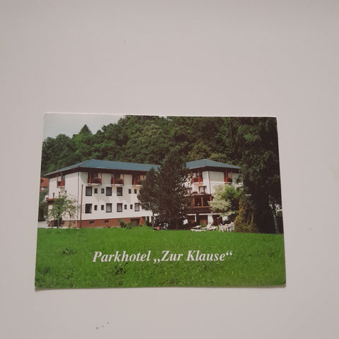 AK Bad Hall. Parkhotel Zur Klause. Besitzer: Erich Gröstlinger. Am Sulzbach 10.