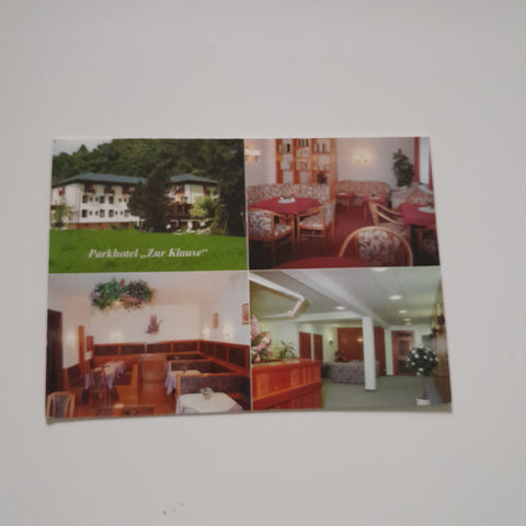 AK Bad Hall. Parkhotel Zur Klause. Besitzer: Erich Gröstlinger. Am Sulzbach 10.