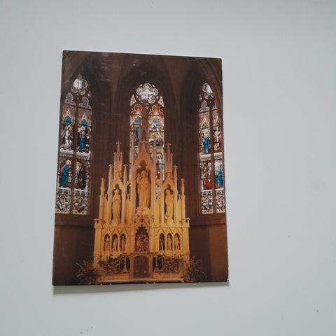 Billett Bad Hall. Pfarrkirche. Hochaltar.