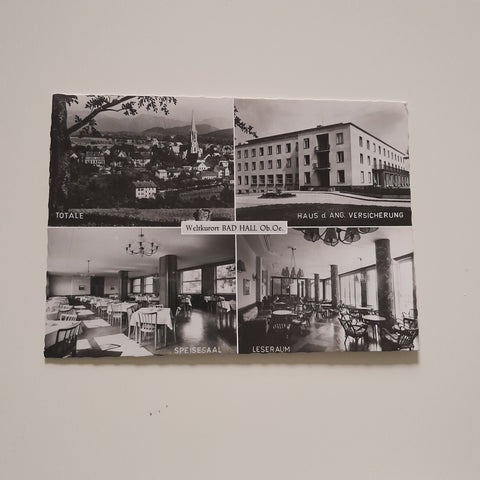 AK Bad Hall. Haus der Ang. Versicherung.